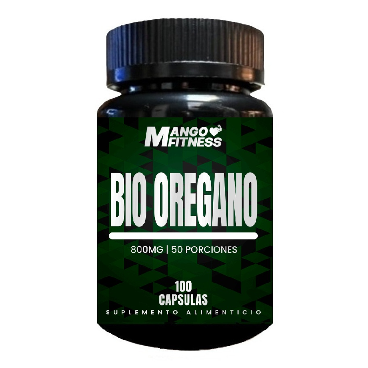 Bio Orégano Polvo 800mg 100 Cápsulas 