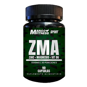ZMA 90 Cápsulas ZINC, MAGNESIO + VIT B6 