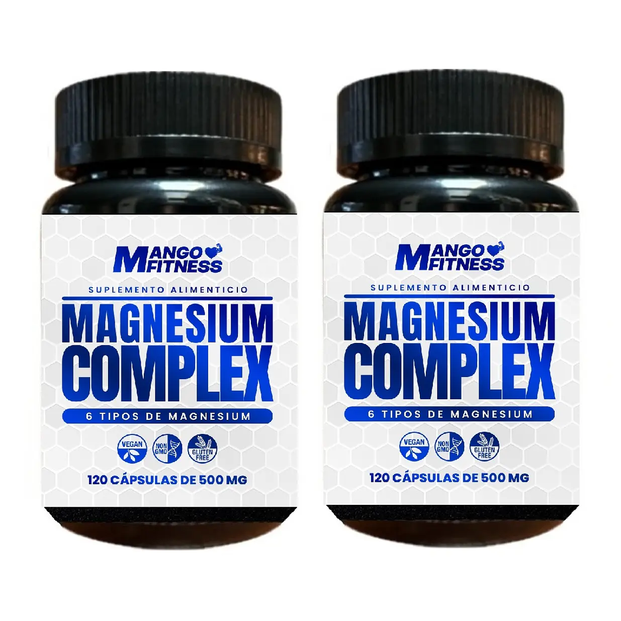 Pack Magnesio Complex 120 Cápsulas 