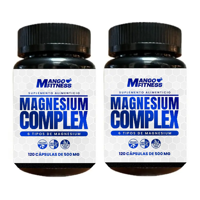 Pack Magnesio Complex 120 Cápsulas 