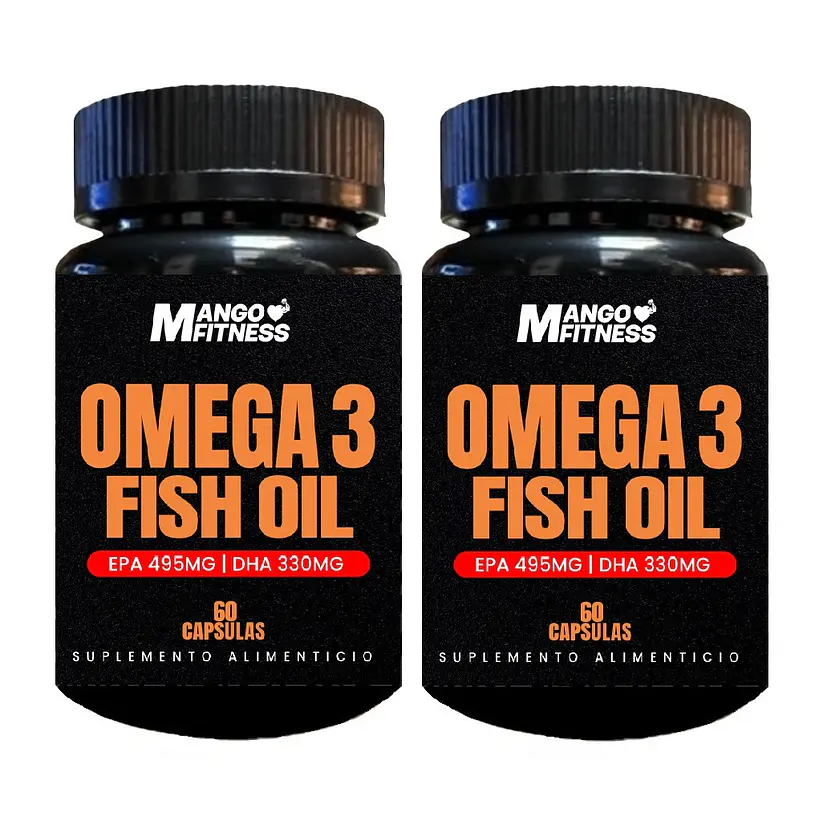 Pack Omega 3 FISH OIL DHA495 y EPA330 