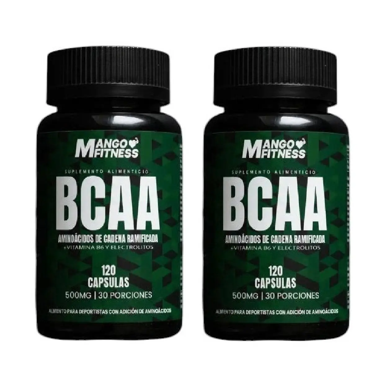 PACK BCAA Aminoácido 120 Cápsulas 