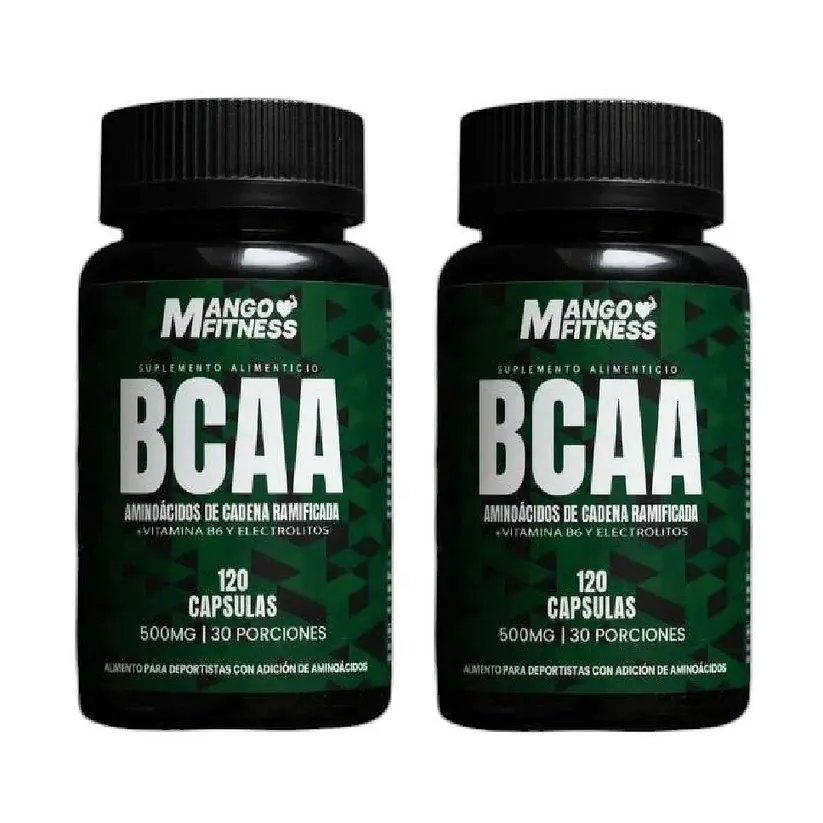PACK BCAA Aminoácido 120 Cápsulas 