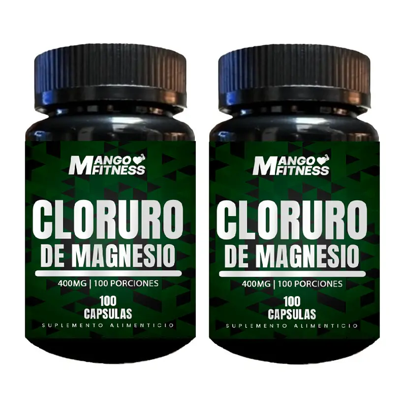 Pack Cloruro de Magnesio 400mg - 100 Cápsulas- COPIA 1