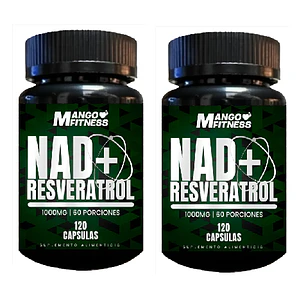 Pack Nad+ Resveratrol 120 Cápsulas 