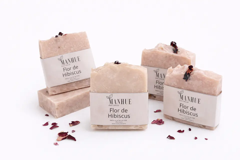 Jabón Flor de Hibiscus -Aporta frescura y suavidad a la piel 1