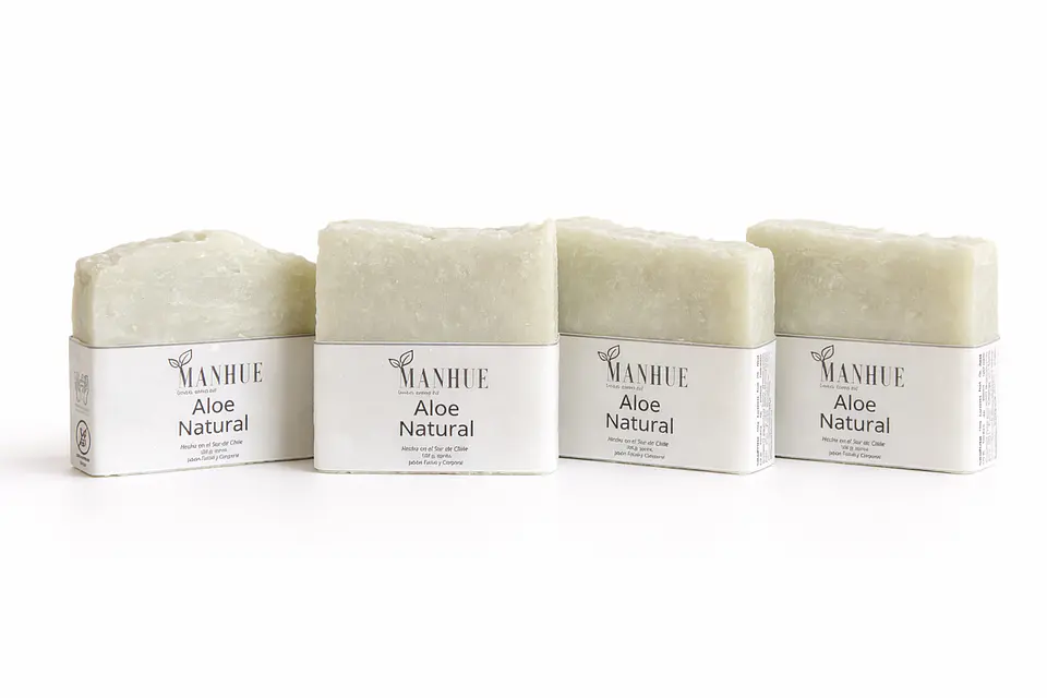 Jabón Aloe Natural - Hidrata y calma la piel 1