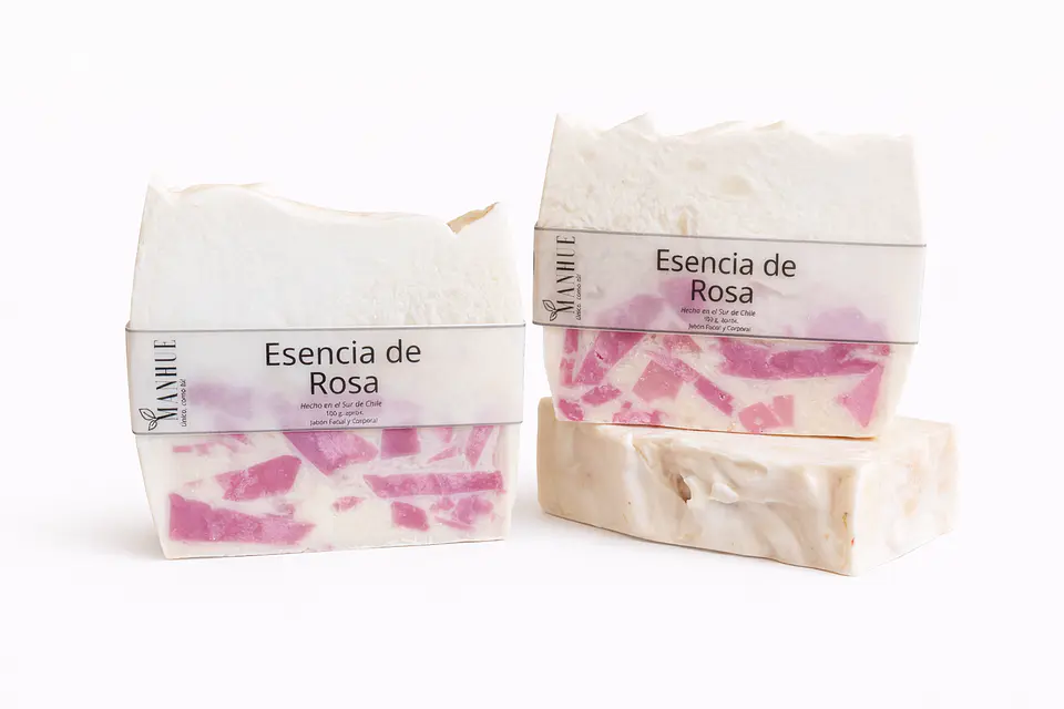 Jabón Esencia de Rosa - Suaviza y equilibra la piel 1