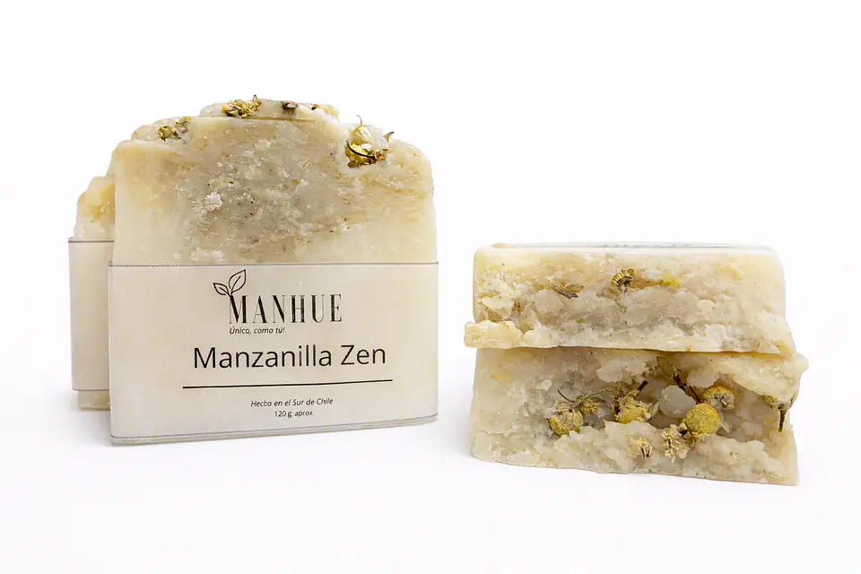 Jabón Manzanilla Zen - Calma y suaviza la piel en cada uso 4