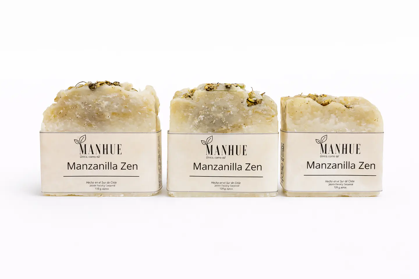 Jabón Manzanilla Zen - Calma y suaviza la piel en cada uso 5