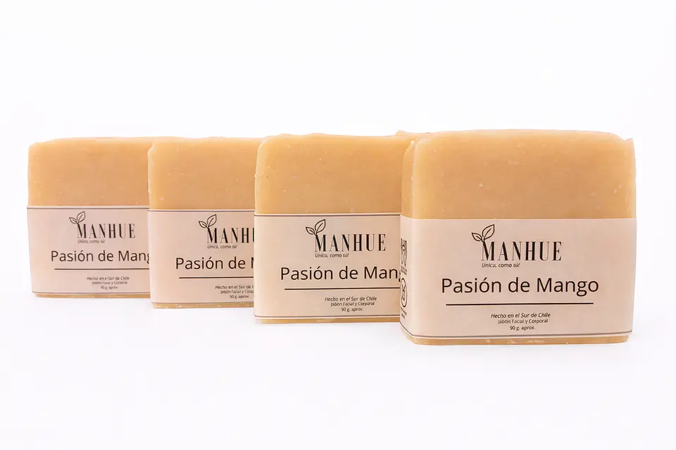 Jabón Pasión de Mango - Limpieza equilibrada con un aroma tropical 4