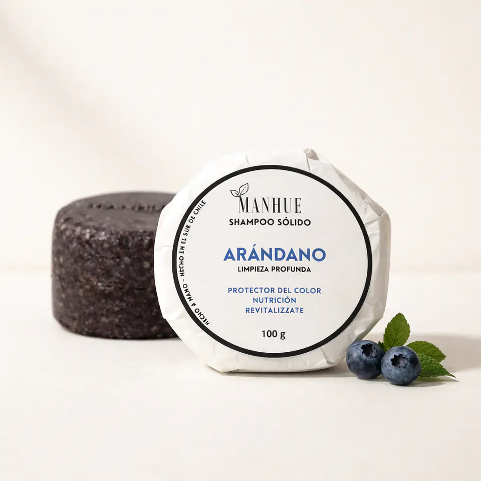 Shampoo Sólido Arándano 1