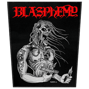 Blasphemy Live Ritual Espaldera