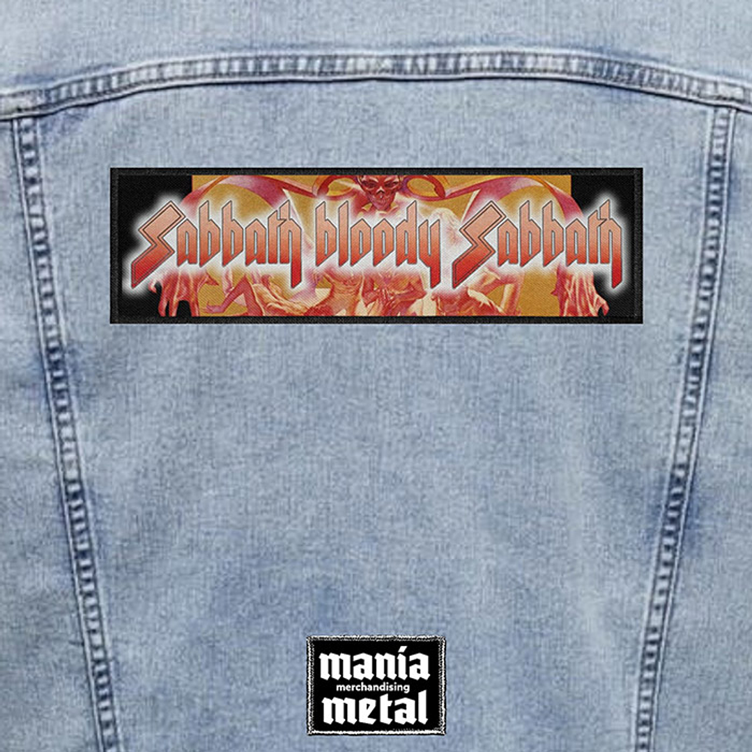 Black Sabbath parches XL 2
