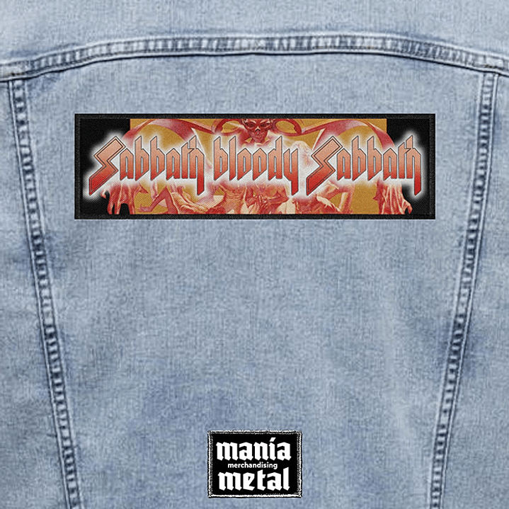 Black Sabbath parches XL 2