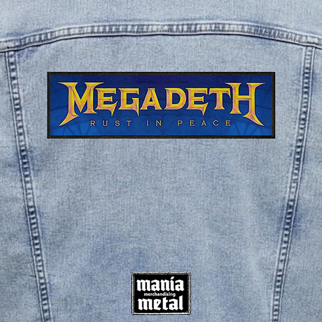 Megadeth  Parches XL thrash 8