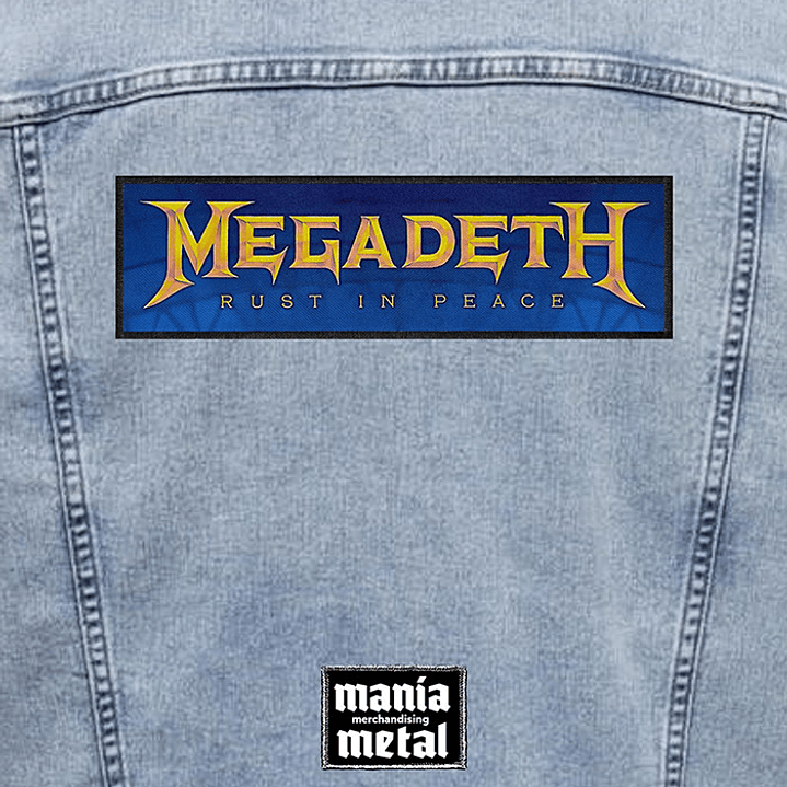 Megadeth  Parches XL thrash 8