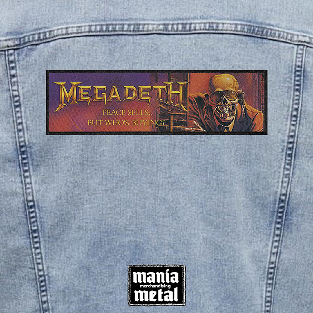 Megadeth  Parches XL thrash 6