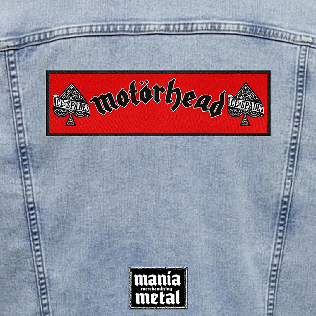 Motörhead Parches XL 4