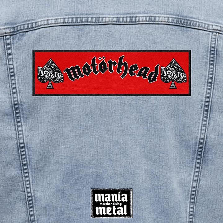 Motörhead Parches XL 4