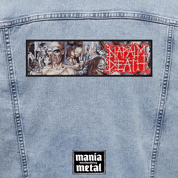 Napalm Death Parches XL 4