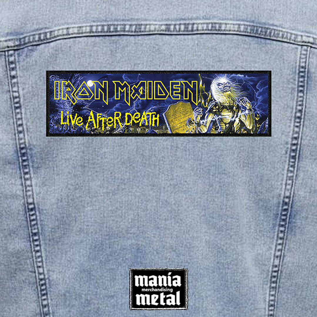 Iron Maiden Parches XL 4