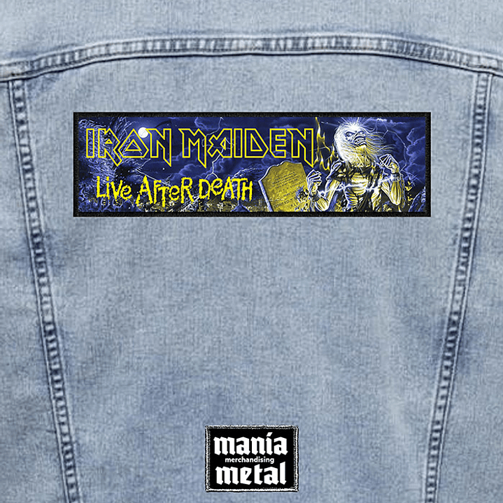 Iron Maiden Parches XL 4