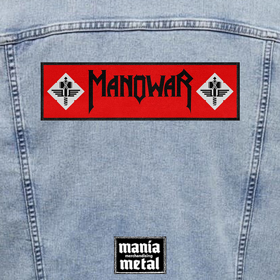 Manowar Parches XL 2