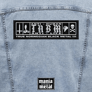 True Norwegian Black Metal Parches XL