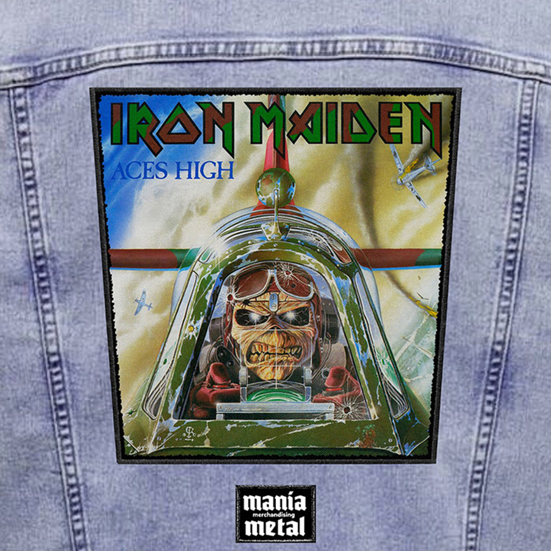 Iron Maiden espalderas 2