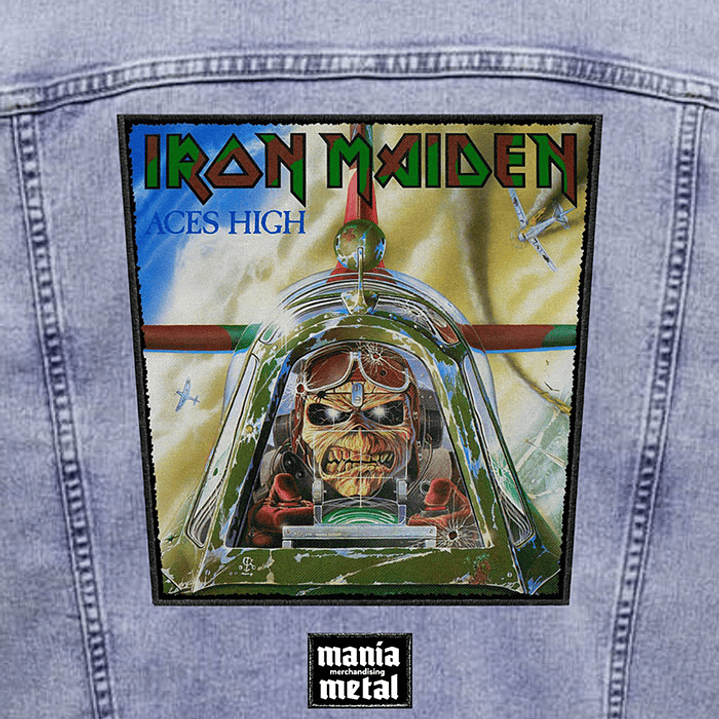 Iron Maiden espalderas 2