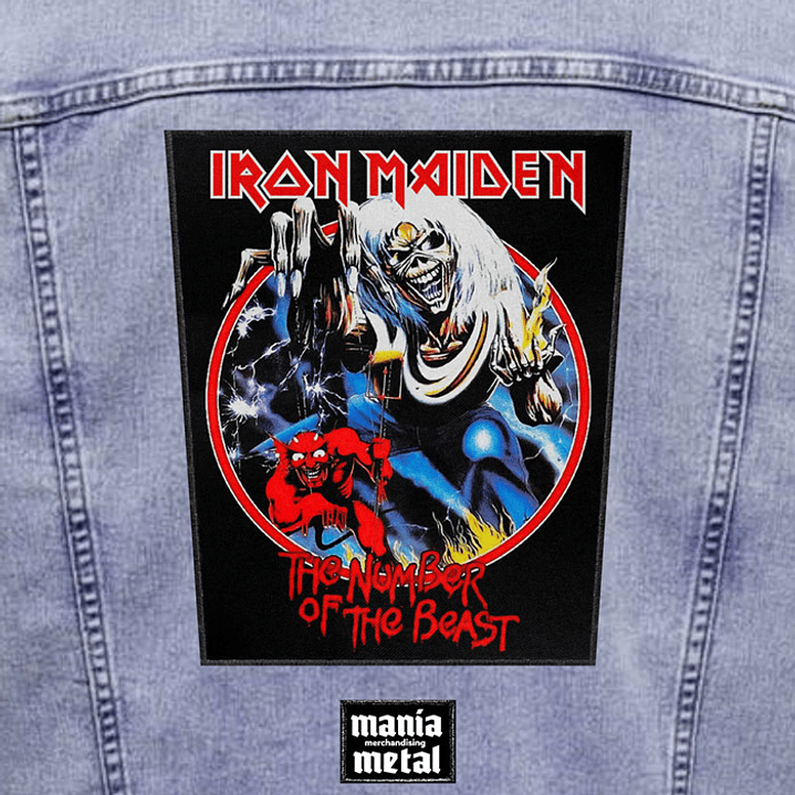 Iron Maiden espalderas 12