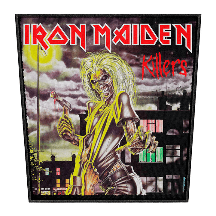 Iron Maiden espalderas 7