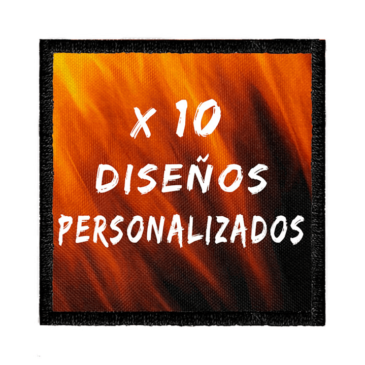 Pack x 10 Parches Personalizados | Diseños Múltiples 1