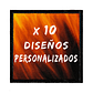 Pack x 10 Parches Personalizados | Diseños Múltiples - Miniatura 1