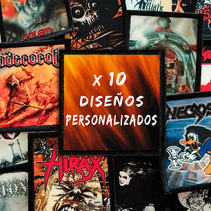 Pack x 10 Parches Personalizados | Diseños Múltiples