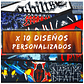 Pack x 10 Parches XL Personalizados | Diseños Múltiples - Miniatura 2
