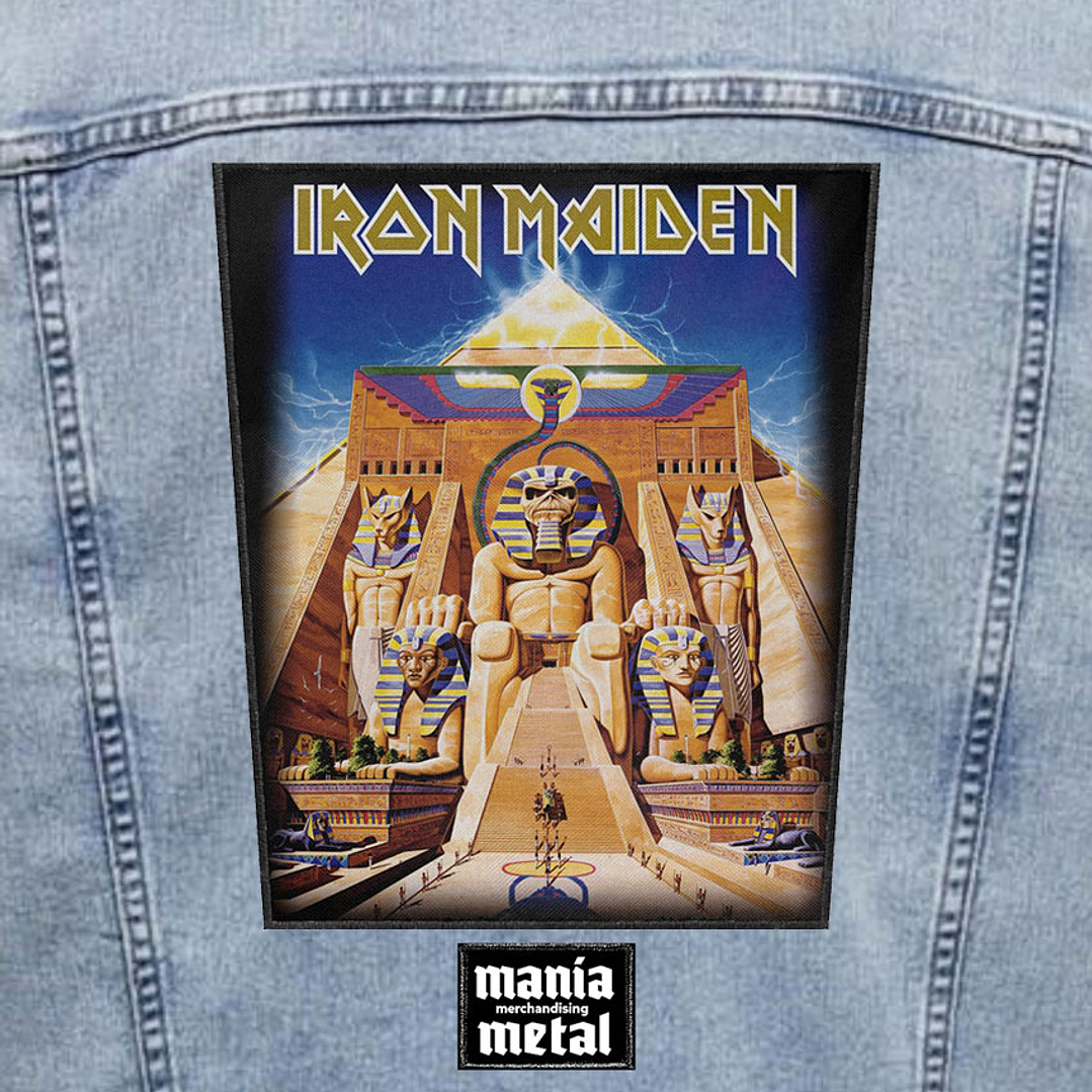 Iron Maiden espalderas 22