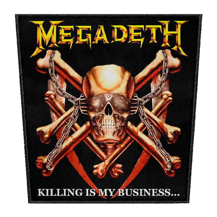 Megadeth espalderas 3
