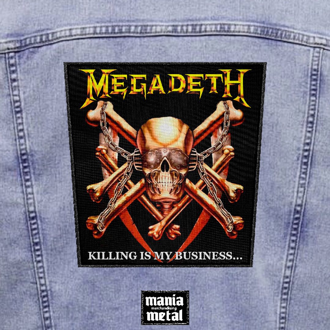 Megadeth espalderas 4