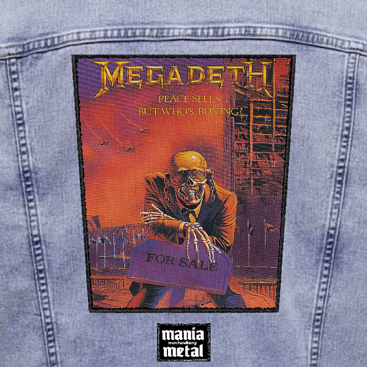 Megadeth espalderas 10