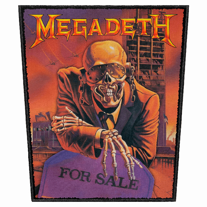 Megadeth espalderas 1