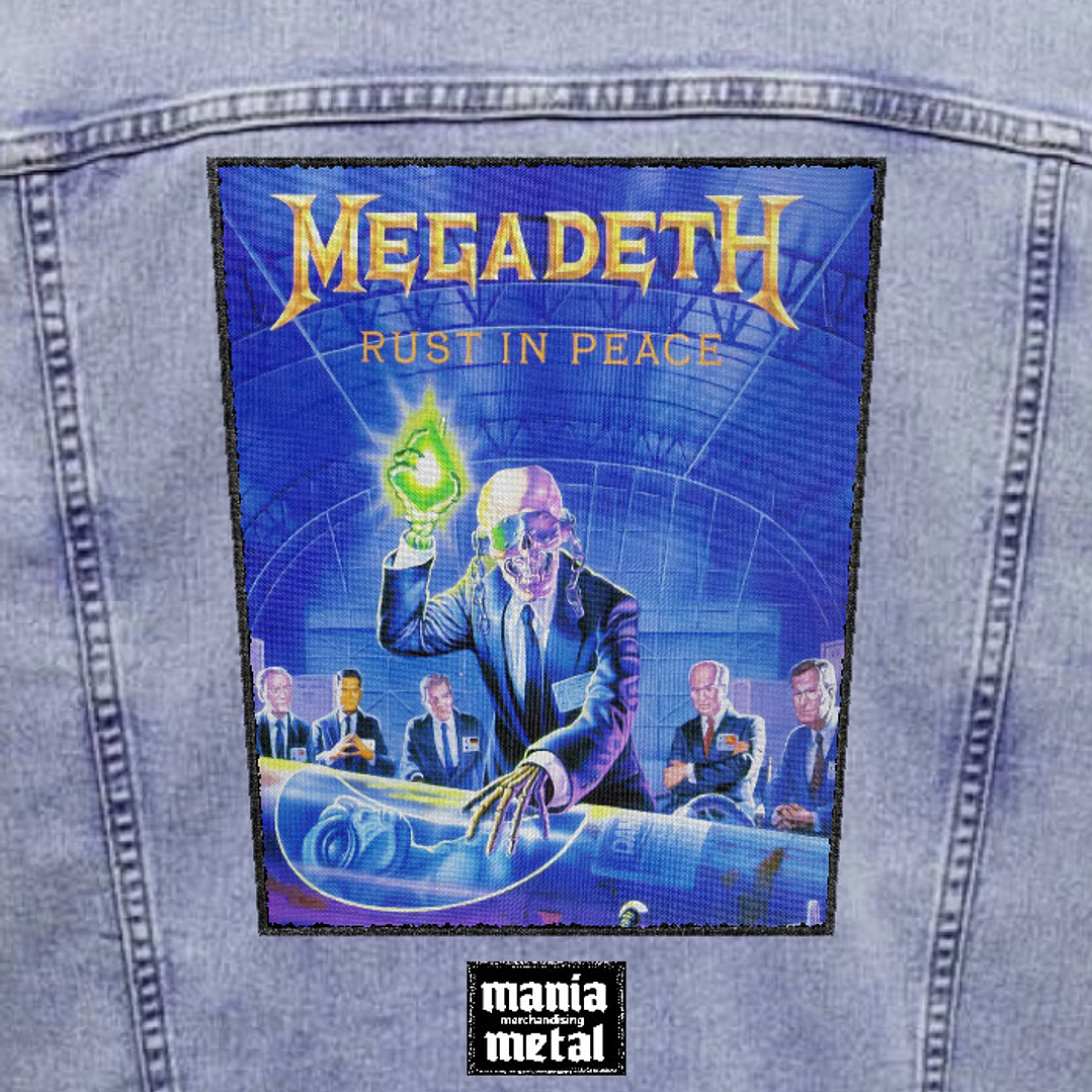 Megadeth espalderas 12