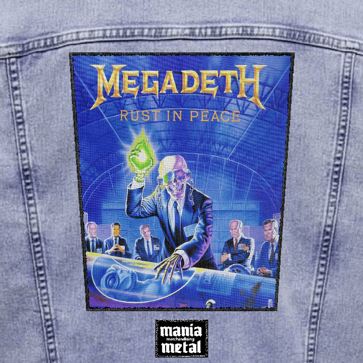 Megadeth espalderas 12