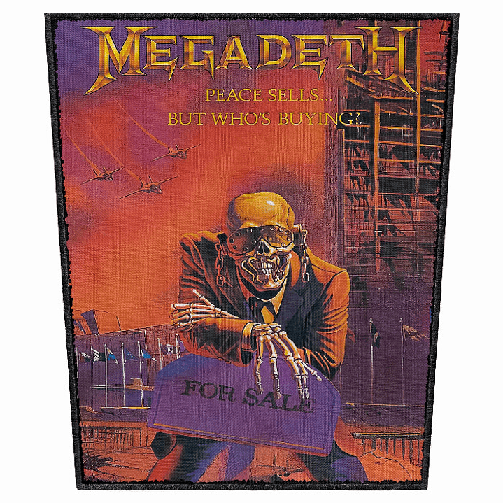 Megadeth espalderas 9