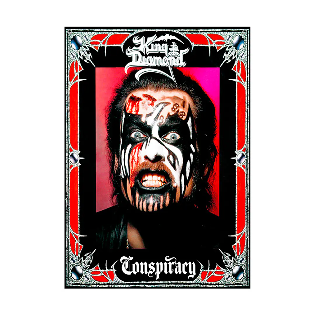 Bandera decorativa King Diamond Conspiracy  70x100 cms. 1