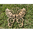 Pack Mariposas, 8 Unidades Madera Mdf, 15 Cm. Decoración  1