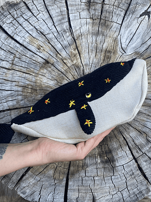 Estuche ballena azul “m”