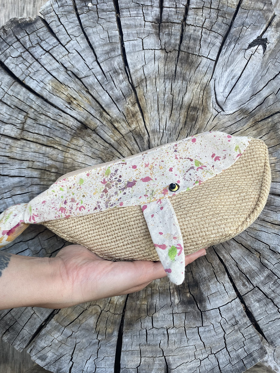 Estuche ballena azul “m” 1