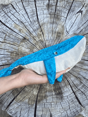 Estuche ballena azul “m”